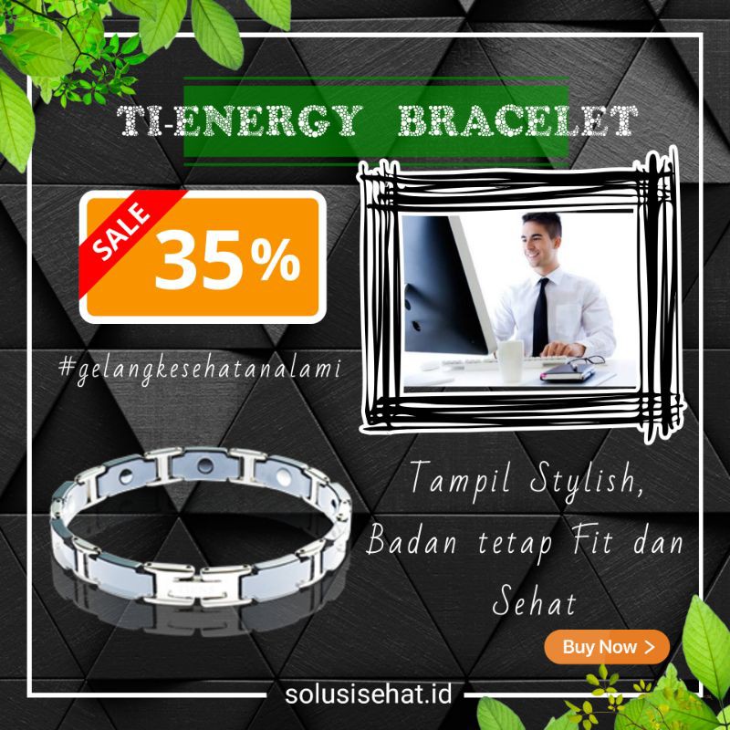 Ti on sale energy bracelet