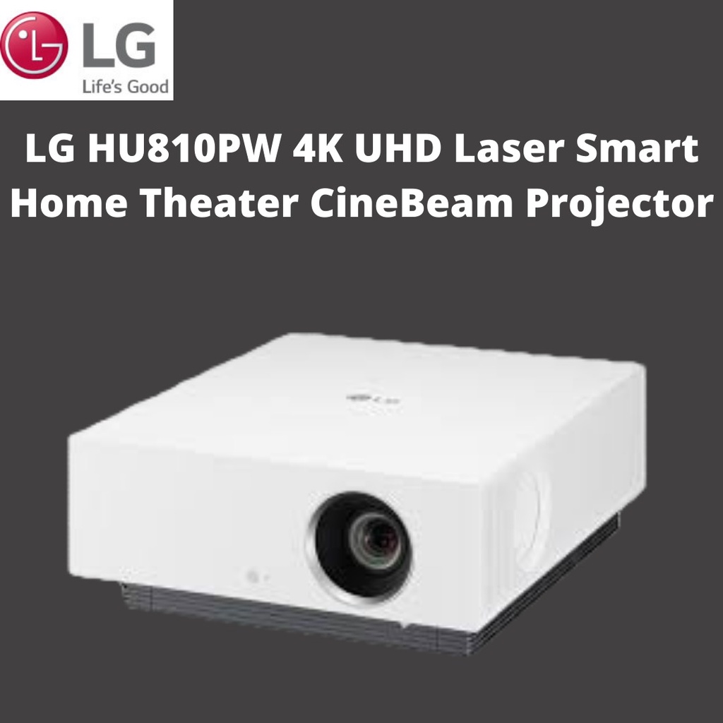 LG Laser Home Theater CineBeam Projector - HU810PW
