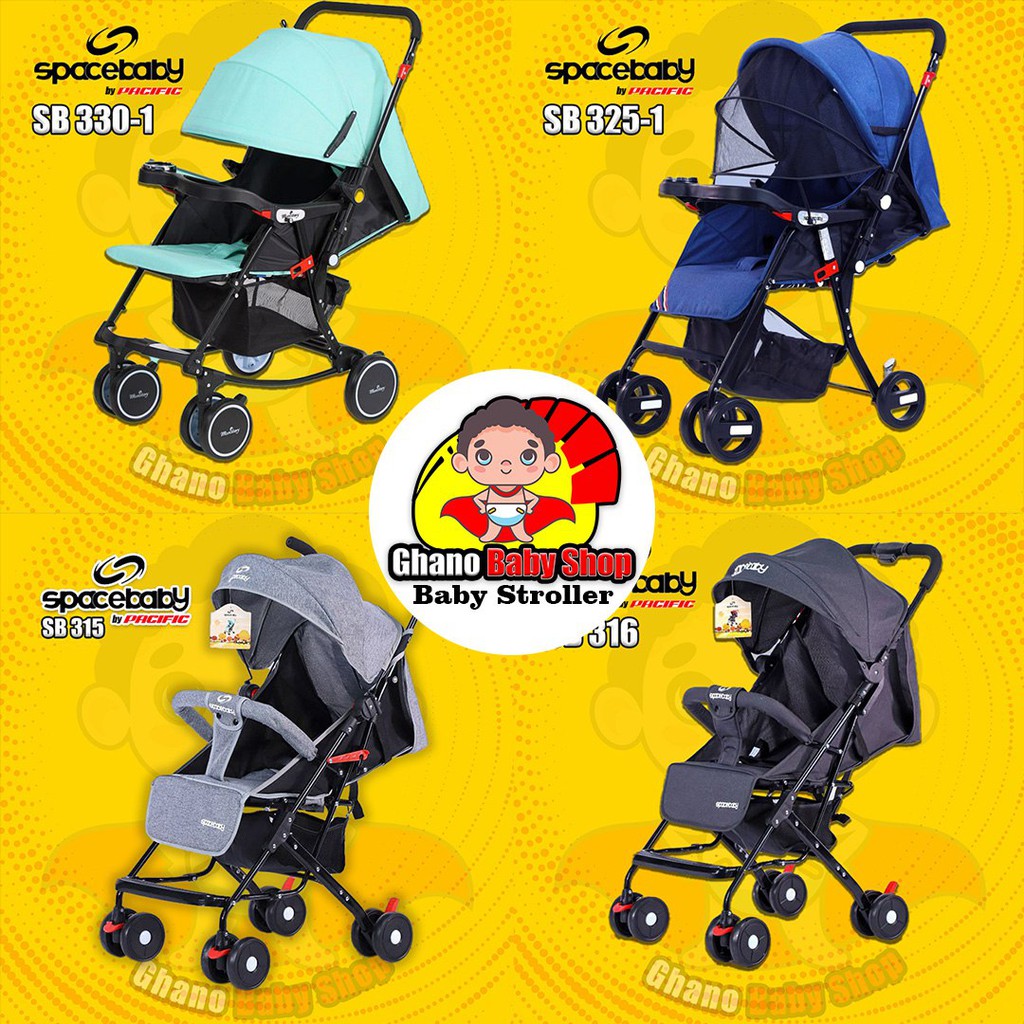 Harga discount stroller shopee