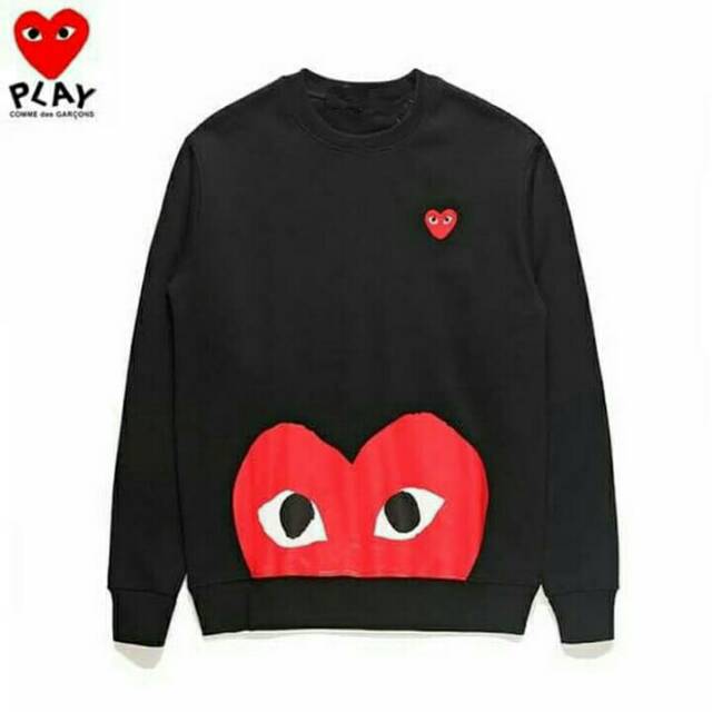 Cdg play crewneck online