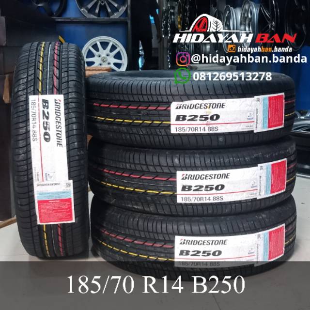 Ban Bridgestone B250 Size 185 70 R14