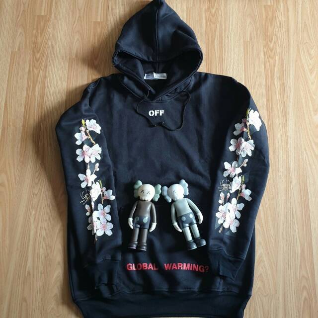 Off white cheap global warming hoodie