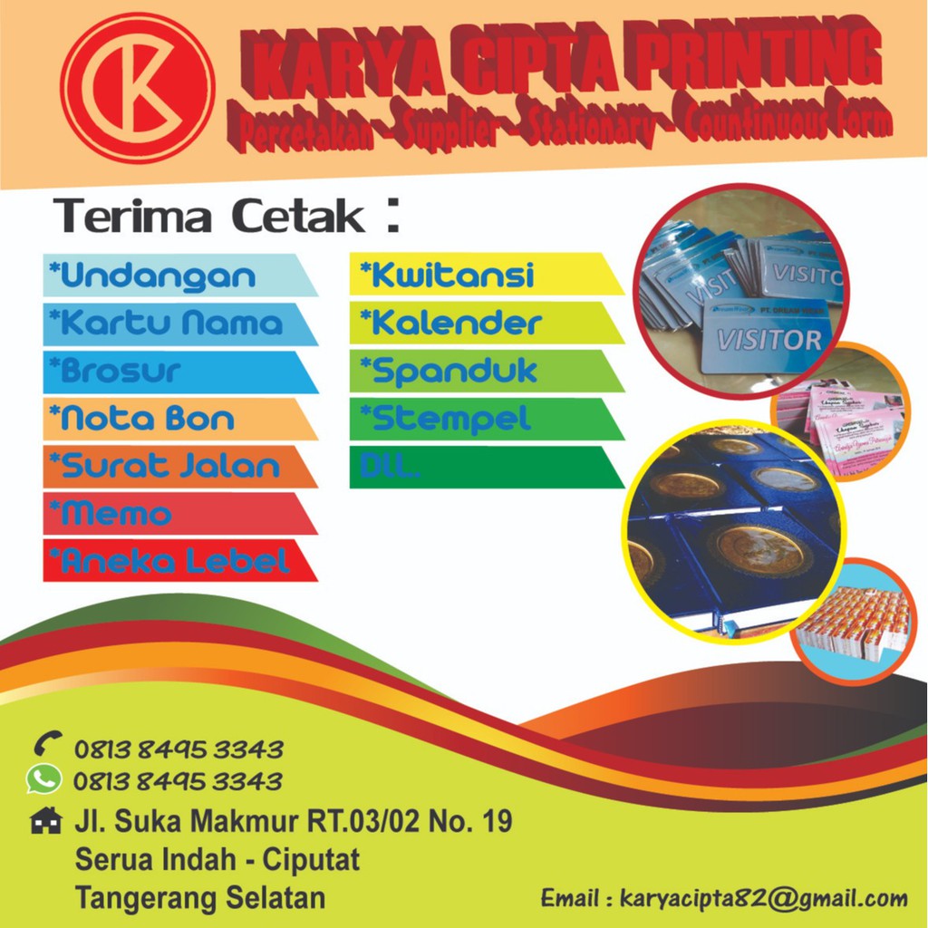 Produk Karya Cipta Printing | Shopee Indonesia