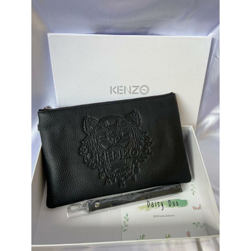 Kenzo clutch leather hot sale