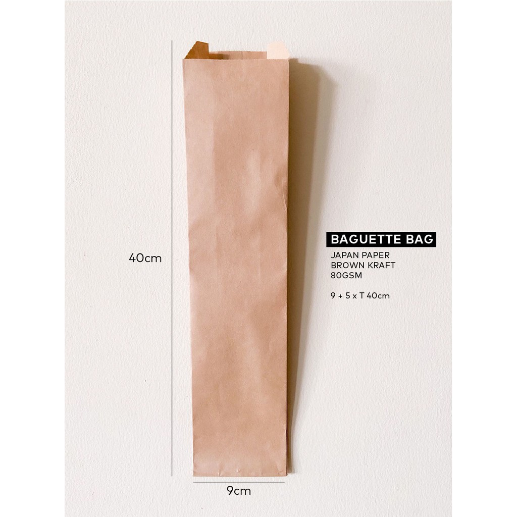 Baguette best sale paper bag