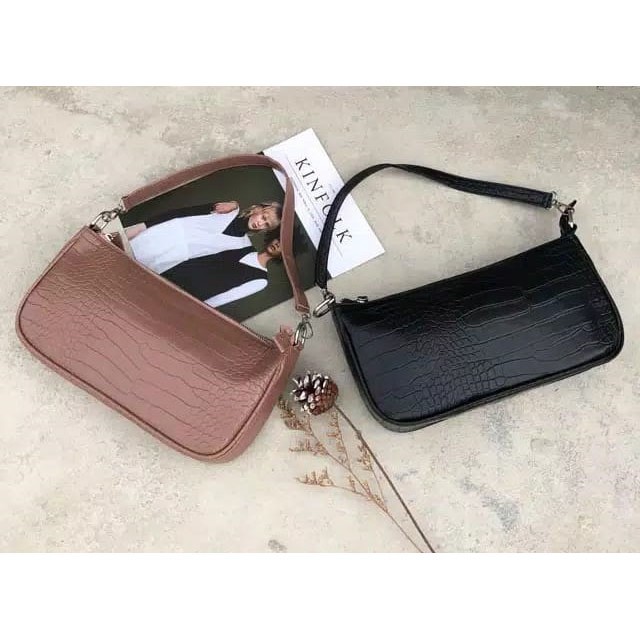 Tas croco bag new arrivals