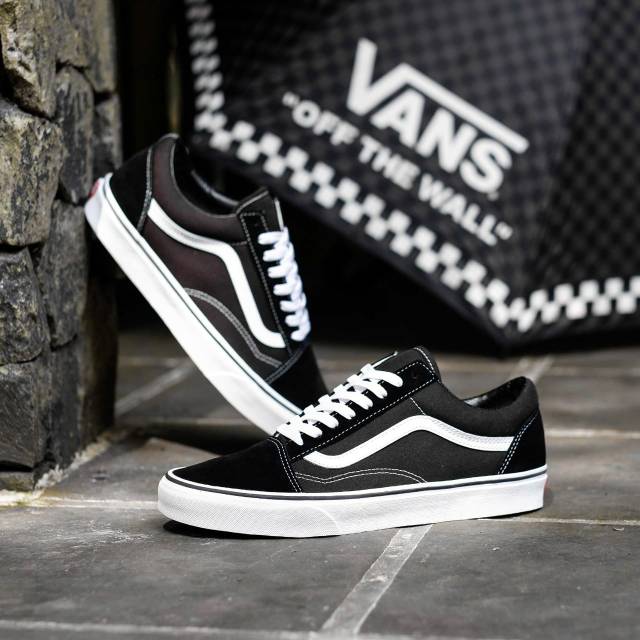 Vans old skool outlet black white japan market