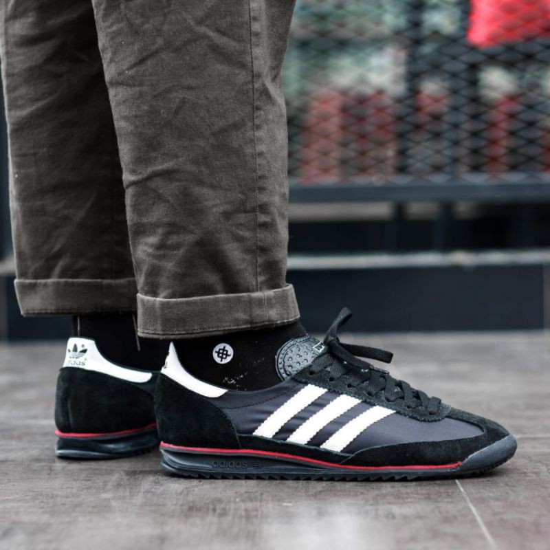 Adidas sl outlet 72 black white