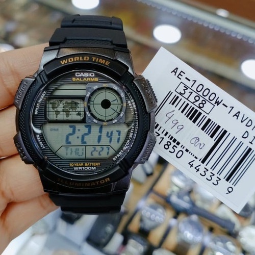 Casio salarms clearance ae1000w