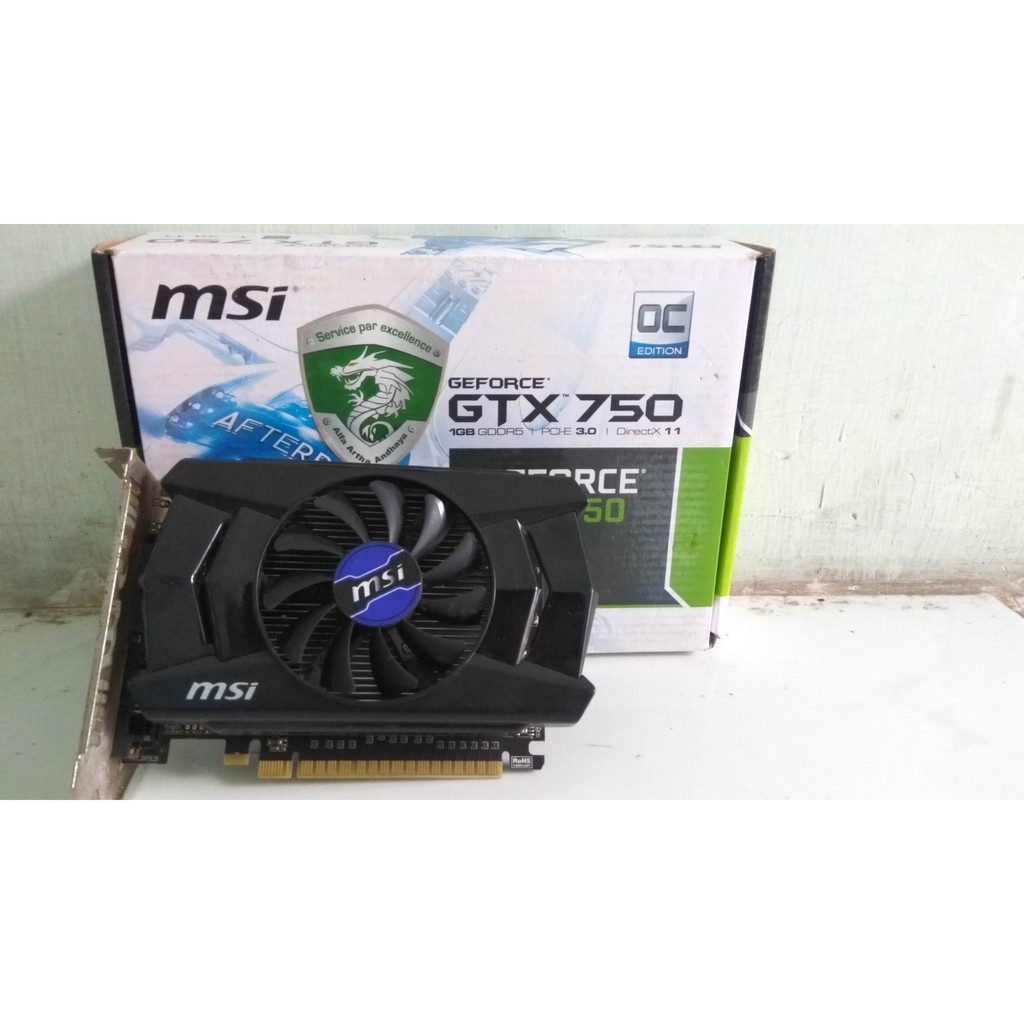 Msi gtx best sale 750 1gb