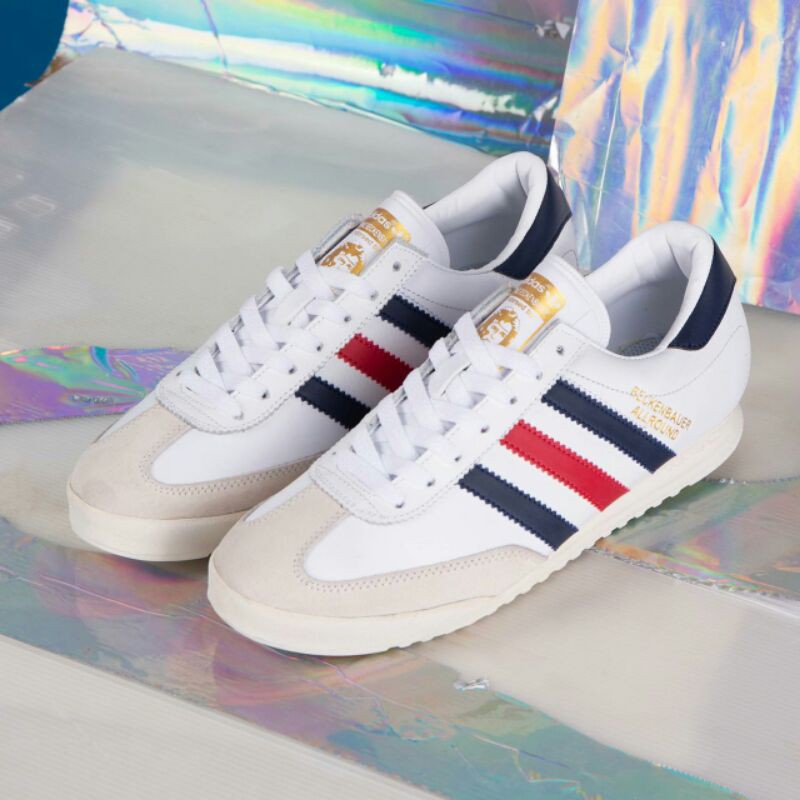 Jual Adidas Beckenbauer Allround White France Sole White Shopee