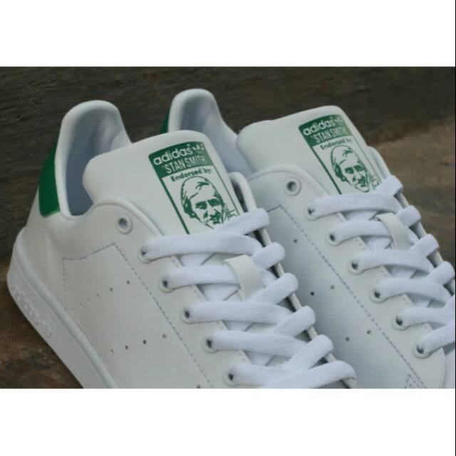 Jual Sepatu adidas stan smith white green original indonesia bnwb