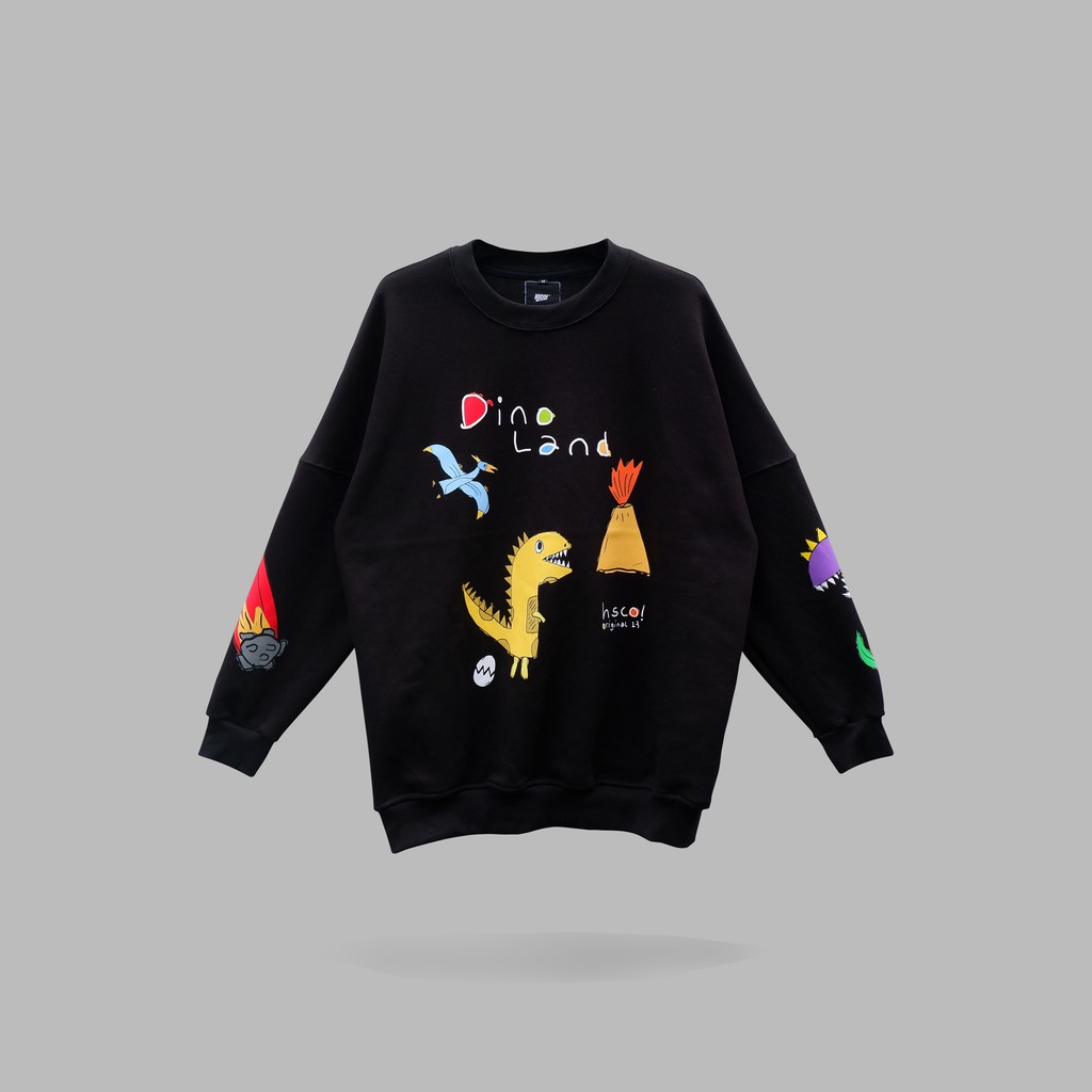 Dinosaur crewneck outlet