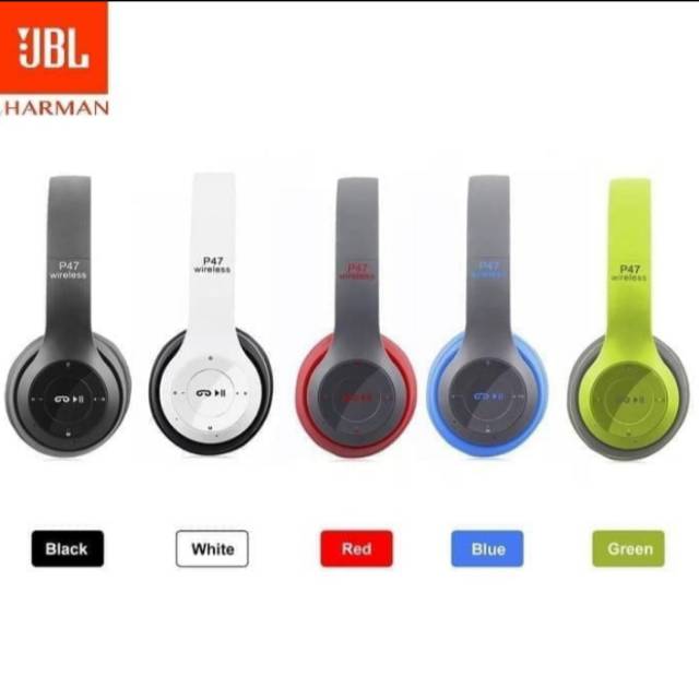 Jbl p47 wireless discount headphones