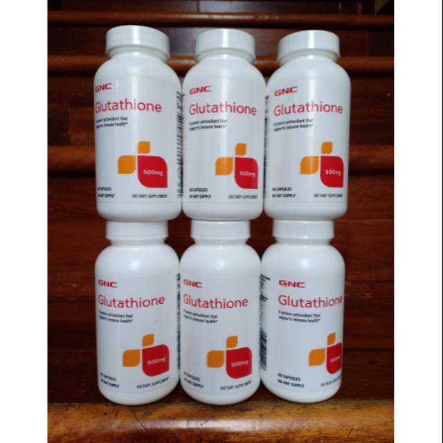 Jual Pemutih kulit GNC USA L Glutathione 500 mg BEST SELLER