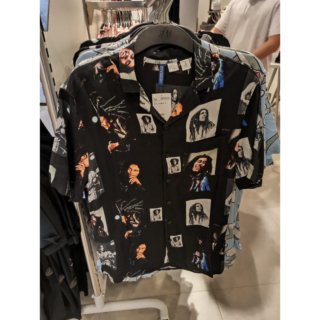 Bob marley shop shirt h&m