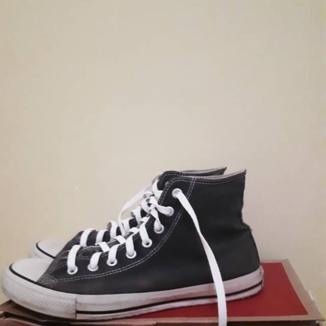 Converse chuck taylor high black white japan market