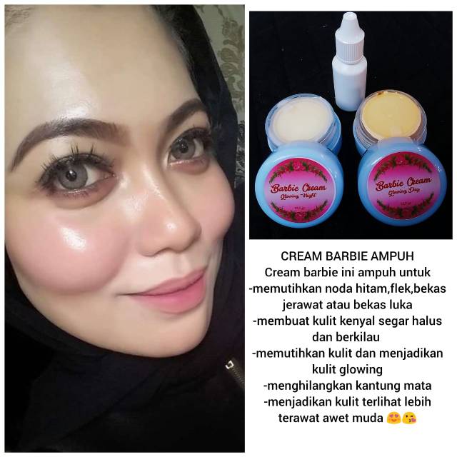 Cream online barbie glowing