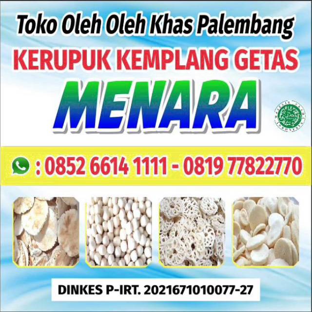 Produk Kerupuk_Kemplang Menara | Shopee Indonesia