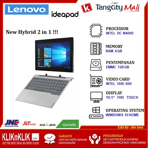 lenovo ideapad d330 10igl harga