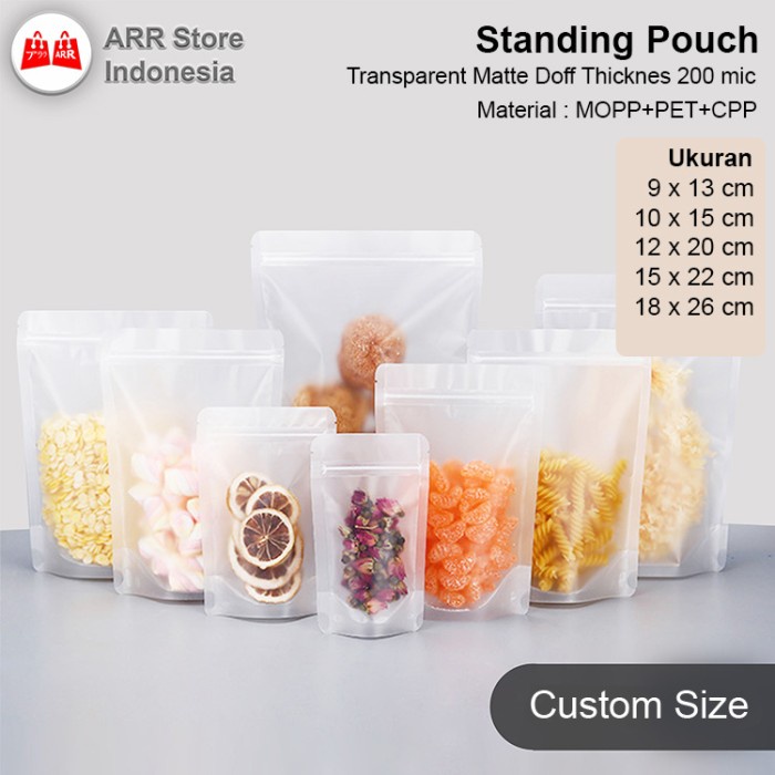 Pouch transparan online