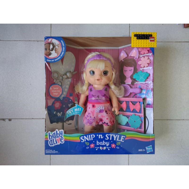 Barbie snip best sale and style