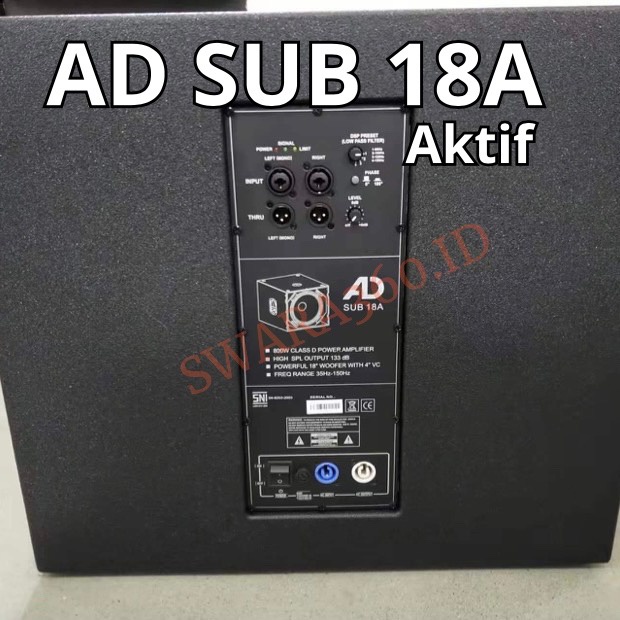 Ad18 subwoofer sales