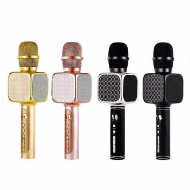 Mic Karaoke YS 69 ORIGINAL Bluetooth YS69 Microphone KTV Speaker Bluetooth Wireless