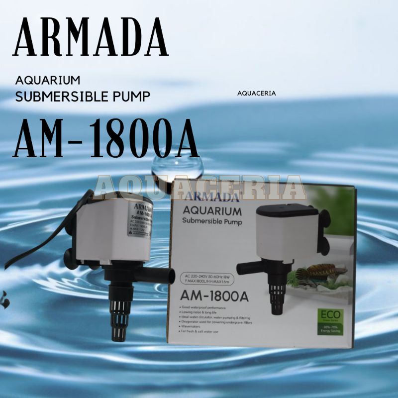 Jual Meain Pompa Celup Aquarium ARMADA AM 1800 A Powerhead