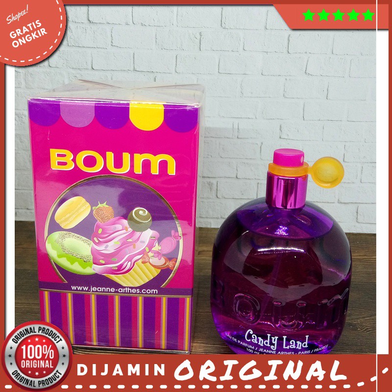 Jual Parfum Original Jeanne Arthes Boum Candy Land Edp 100Ml