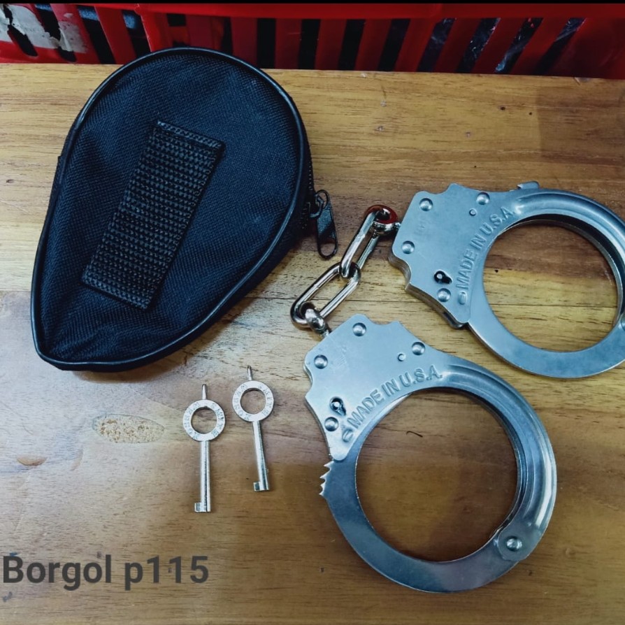 Jual Borgol Tangan Polisi Polri Made IN USA | Shopee Indonesia