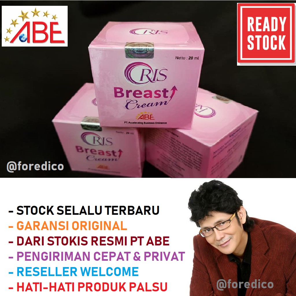 ORIS BREAST CREAM Asli PT ABE Krim Pengencang Payudara Alami