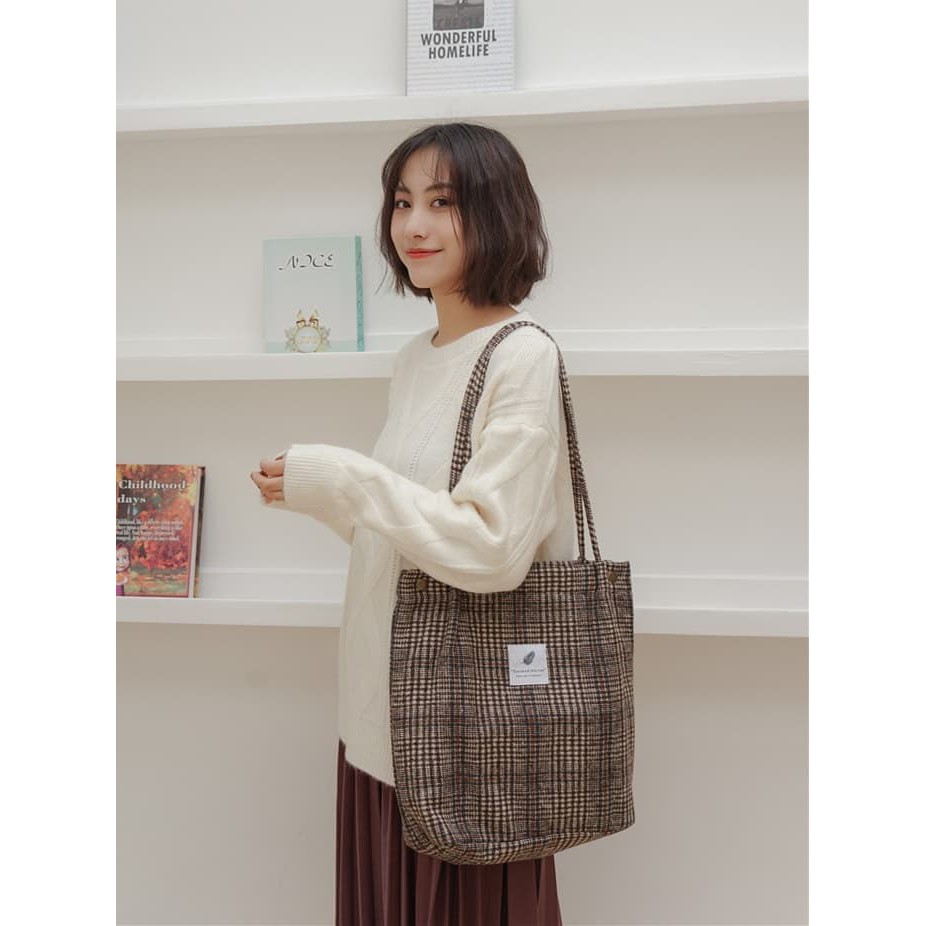 Tote bag cheap korea shopee