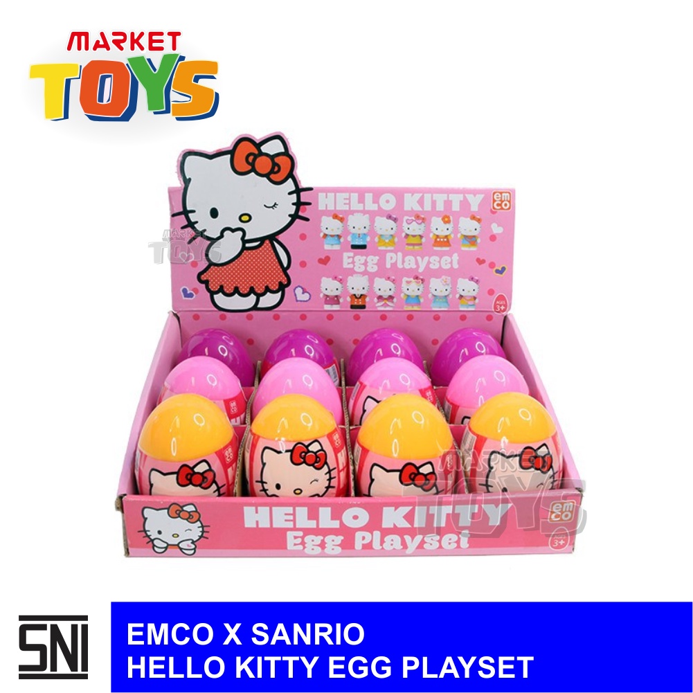 Hello kitty cheap egg playset