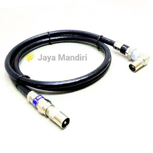 Jual KABEL ANTENA TV 2M KITANI Jack / Coaxial Cable Male to L Male 2 METER  - Kab. Tangerang - Cube Lighting Store