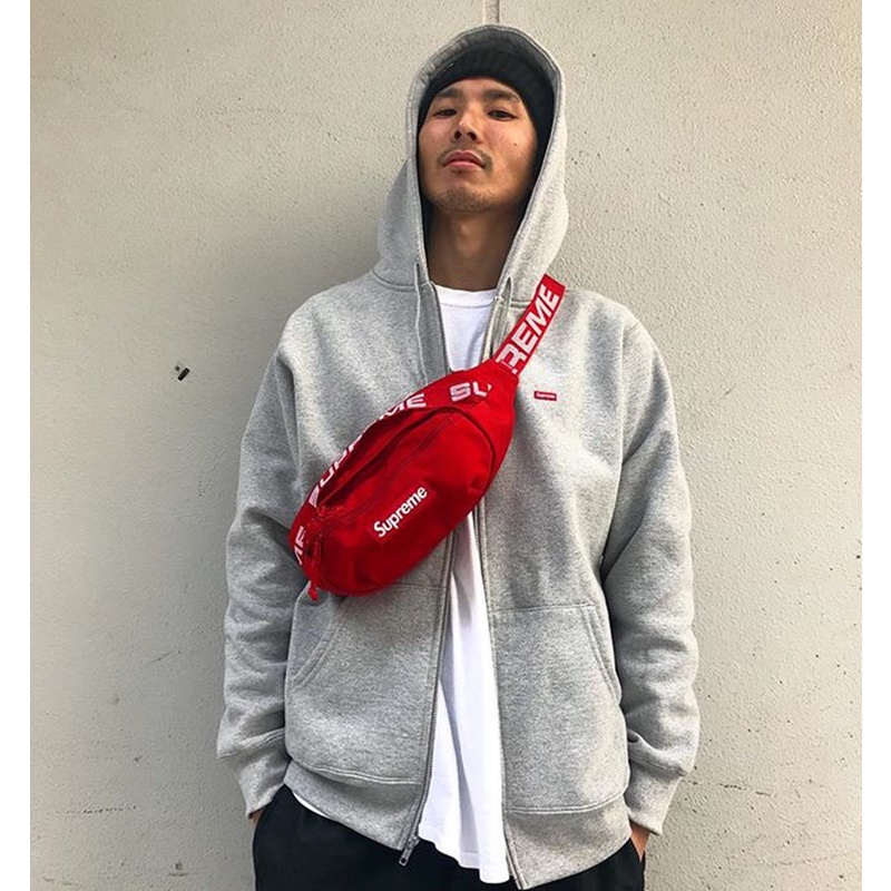 Supreme 18ss 44th top waist bag