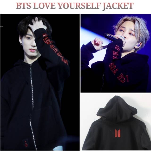 Jaket love deals yourself tour