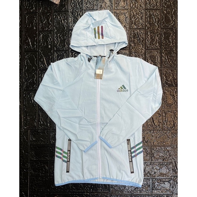 Jual JAKET RUNNING ADIDAS KUPLUK PARASUT MICRO OLAHRAGA IMPORT