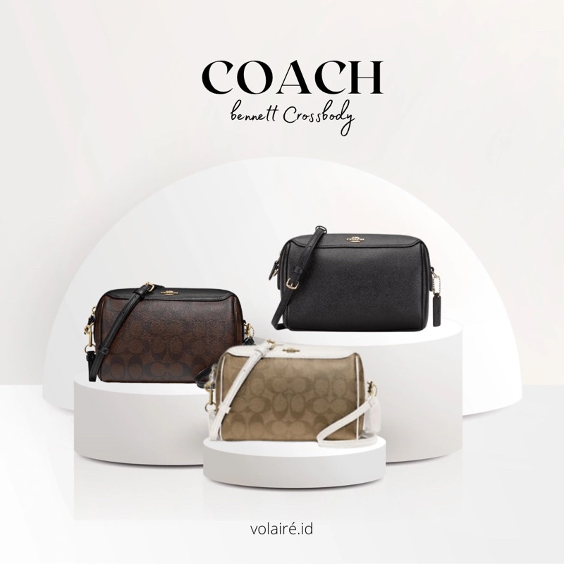 Coach signature bennett crossbody hot sale