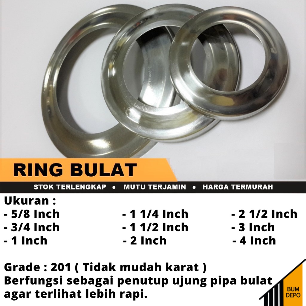 Ring stainless hot sale