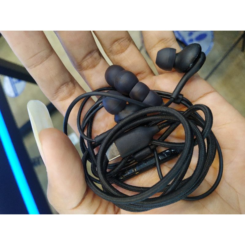 Jual HEADSET ORIGINAL BAWAAN SAMSUNG S20 ULTRA TYPE C BY AKG SUARA