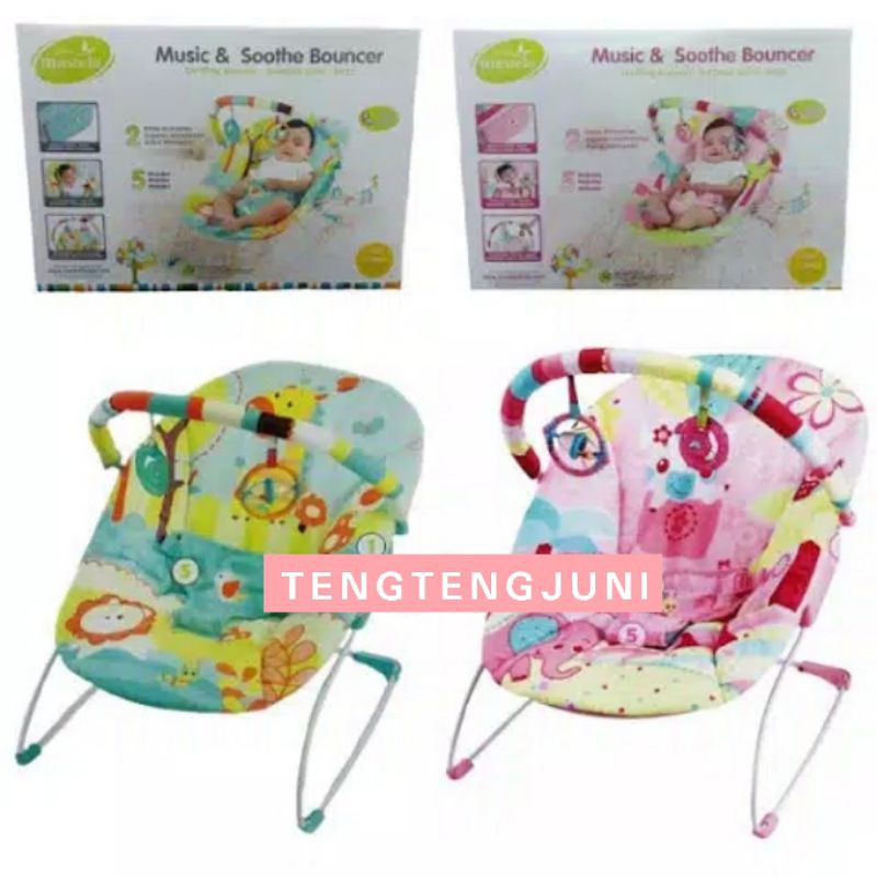 Mastela music and soothe 2024 bouncer