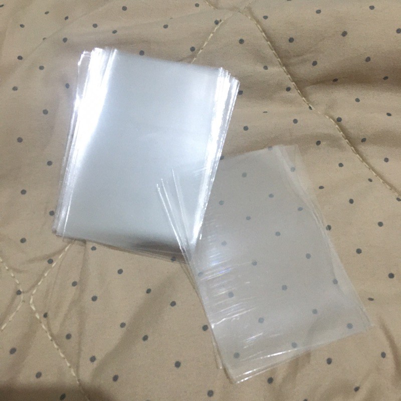 [Isi 100Pcs] Inner Sleeve Photocard 6x10Cm Plastik Pelindung Kartu - 7x10  di Upacc | Tokopedia