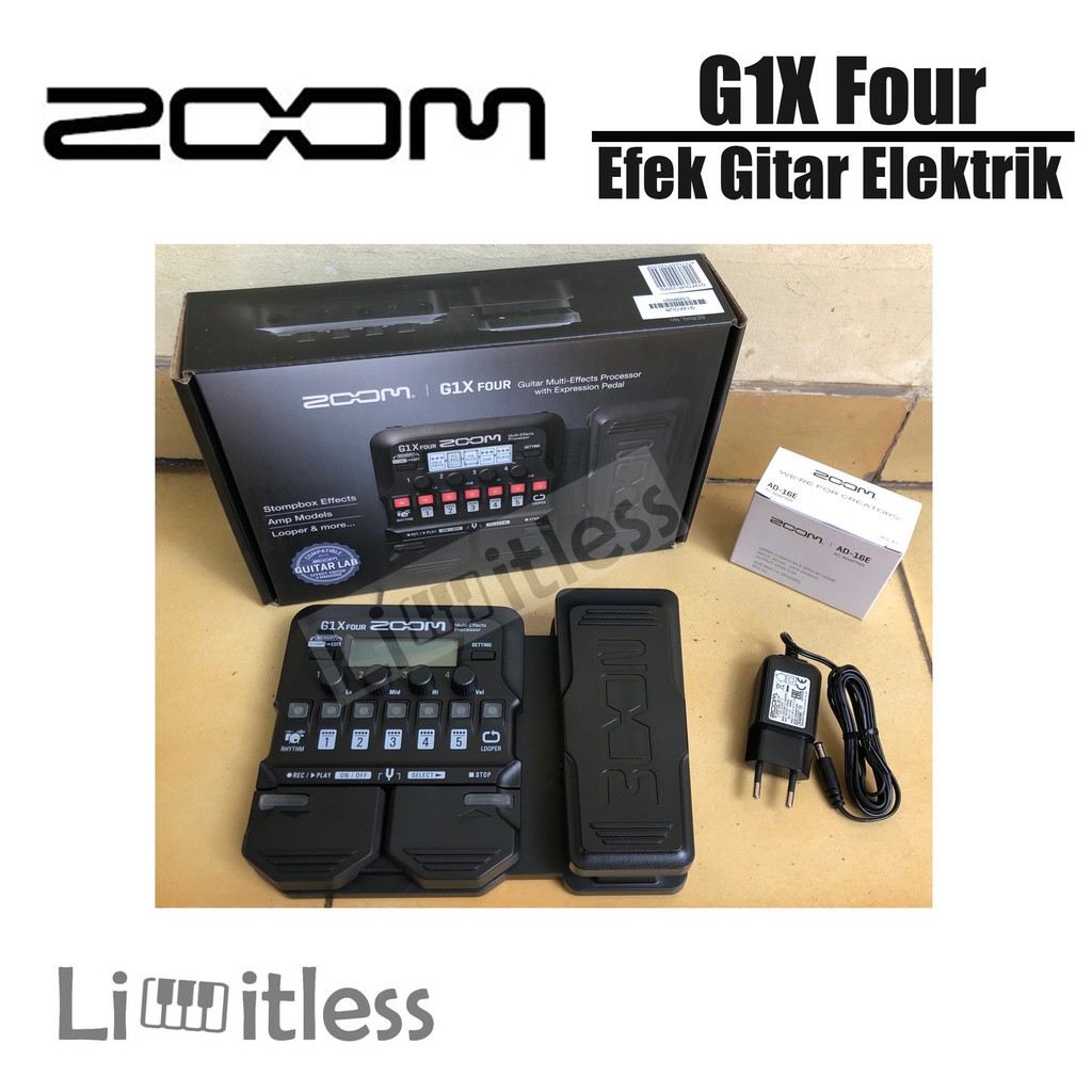 Zoom G1xon Guitar Processor Zoom G1x Four Effects List Zoom, 41 OFF