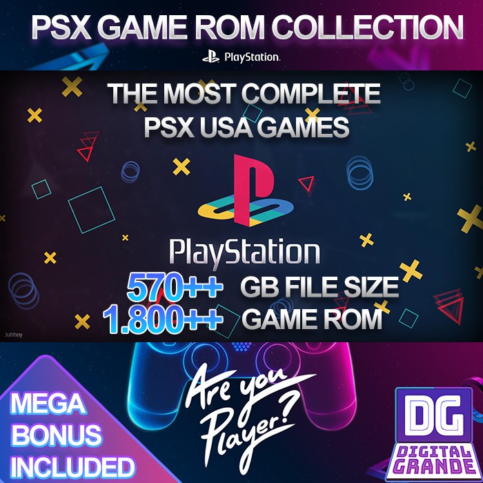 Playstation complete shop rom set