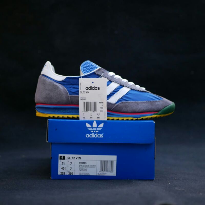 Adidas sl hotsell 72 blue vintage