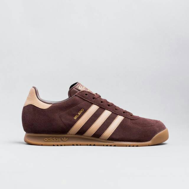 Adidas milano outlet brown