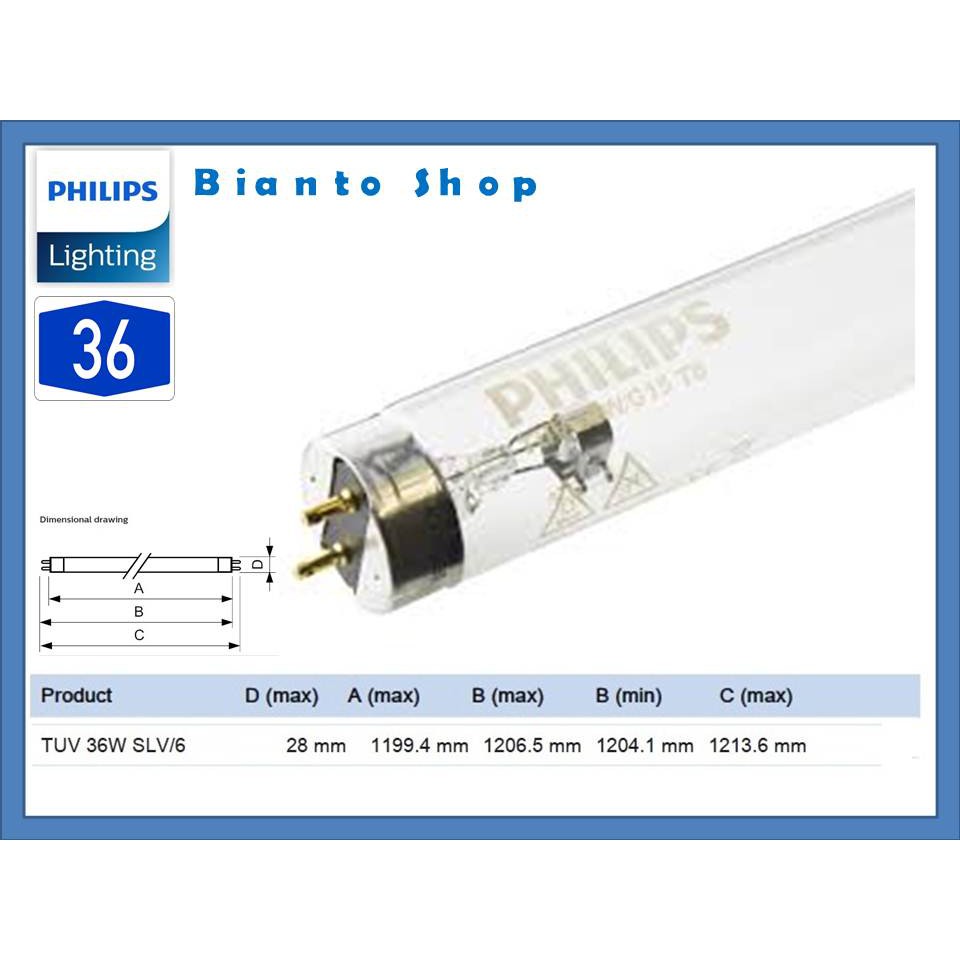 Uvc 36 online watt philips