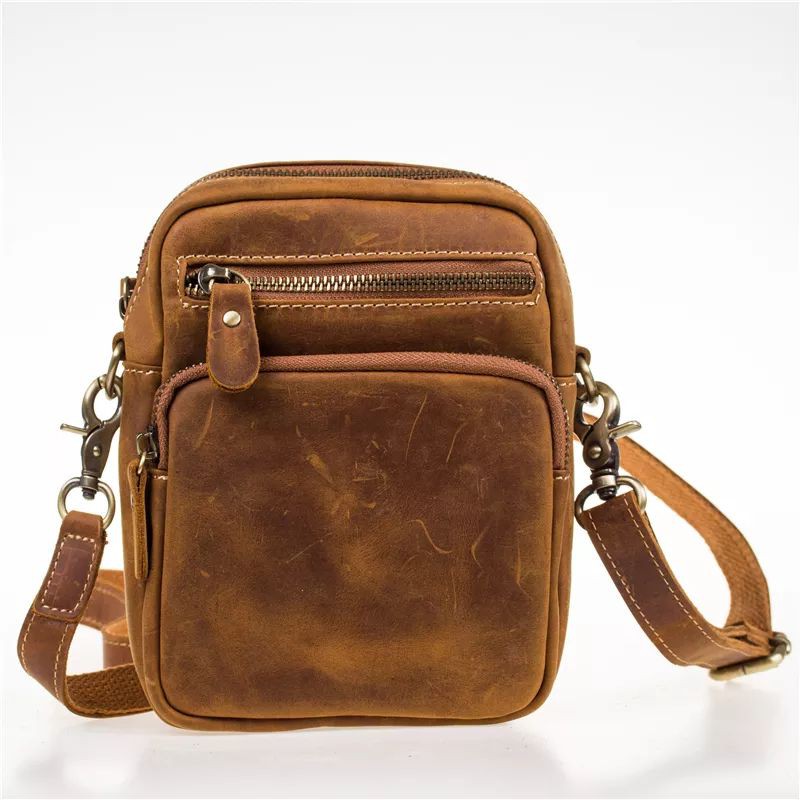 Jual Original Tas Selempang Kulit Pria New Men's Slingbag Slempang