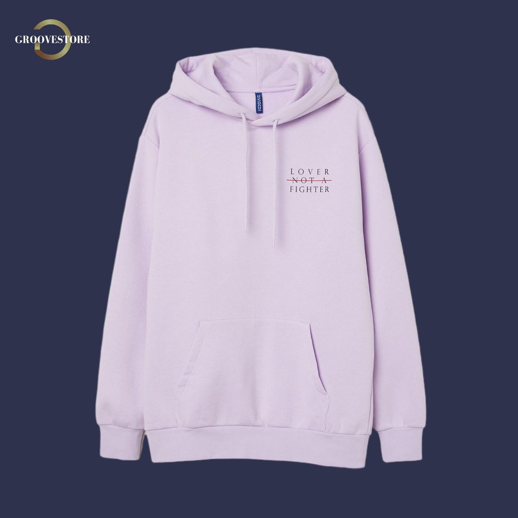 Lover not a store fighter hoodie h&m